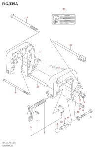 DF6 From 00402F-110001 (P01)  2011 drawing CLAMP BRACKET