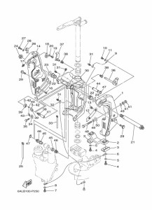 FL200CETX drawing FRONT-FAIRING-BRACKET