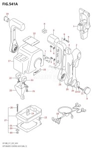 DF115BZ From 11506Z-340001 (E11 E40)  2023 drawing OPT:REMOTE CONTROL ASSY DUAL (1)