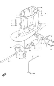 DF 200A drawing Drive Shaft Housing