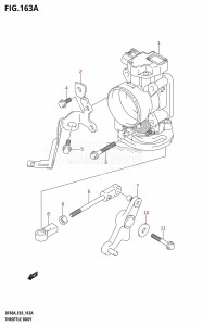 DF60A From 06002F-110001 (E03)  2011 drawing THROTTLE BODY