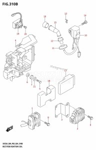 DF30AT From 03003F-440001 (P03)  2024 drawing RECTIFIER /​ IGNITION COIL (DF25AT,DF25ATH)