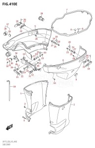 DF150 From 15002F-510001 (E03)  2015 drawing SIDE COVER (DF175T:E03)