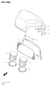 DF200 From 20002F-710001 (E03)  2017 drawing SILENCER