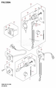 DF60A From 06002F-310001 (E03)  2013 drawing OPT:SWITCH