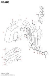 DF80A From 08002F-340001 (E01 E40)  2023 drawing OPT:REMOTE CONTROL ASSY SINGLE (1) (DF70A,DF80A,DF90A,DF100B)