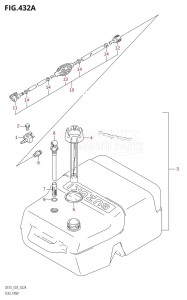 DF25 From 02502F-680001 (E03)  2006 drawing FUEL TANK