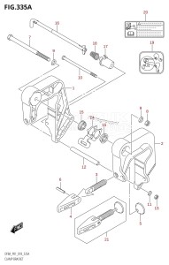 DF9.9A From 00994F-340001 (P01)  2023 drawing CLAMP BRACKET (DF8A,DF9.9A)