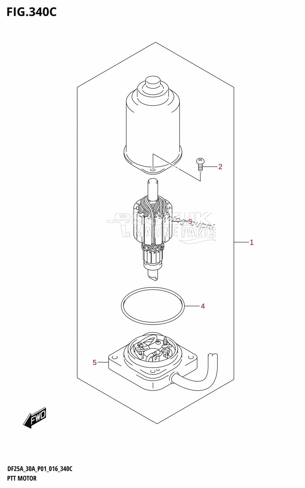 PTT MOTOR (DF30AT:P01)