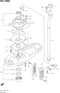 04001F-780001 (2007) 40hp E01-Gen. Export 1 (DF40QHK7  DF40TK7) DF40 drawing WATER PUMP