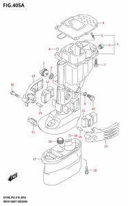 DF15A From 01504F-910001 (P03)  2019 drawing DRIVE SHAFT HOUSING