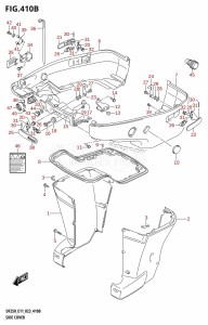 DF250 From 25003F-340001 (E11 E40)  2023 drawing SIDE COVER (X-TRANSOM,XX-TRANSOM)