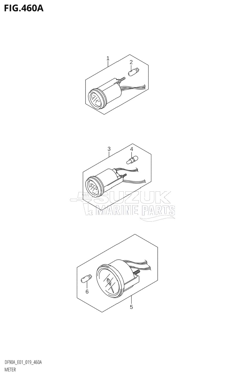 METER (DF70A,DF80A,DF90A,DF100B)