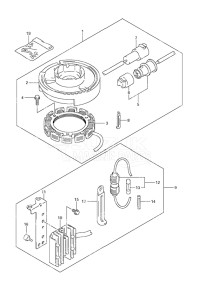 Outboard DF 6 drawing Electrical