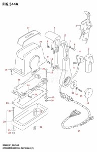 DF50A From 05003F-510001 (E01)  2015 drawing OPT:REMOTE CONTROL ASSY SINGLE (1)