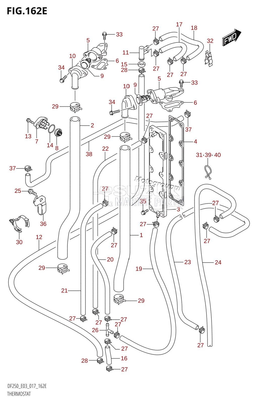 THERMOSTAT (DF250T:E03)