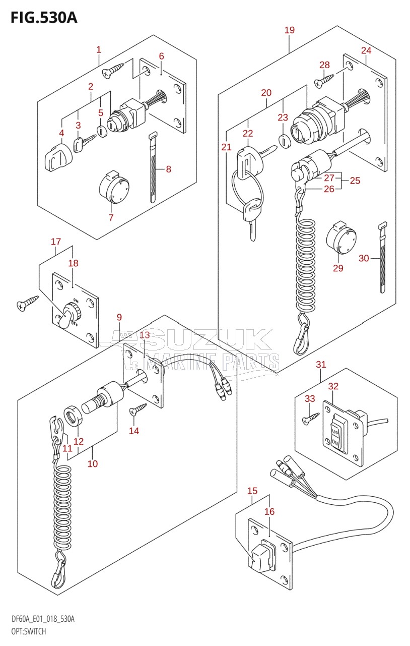 OPT:SWITCH (DF40A,DF40AST,DF50A,DF60A,DF50AVT,DF60AVT)