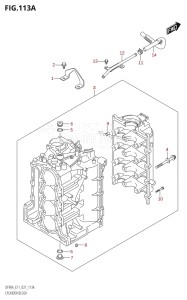 DF80A From 08002F-140001 (E01 E40)  2021 drawing CYLINDER BLOCK