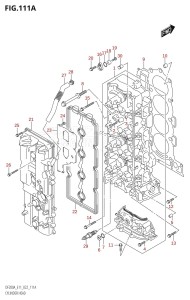 DF150AP From 15003P-040001 (E03 E40)  2020 drawing CYLINDER HEAD (DF200AT,DF200AZ,DF175AT,DF175AZ)