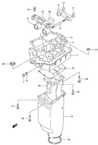 DT 140 drawing Engine Holder