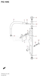 DF140AZ From 14003Z-410001 (E01)  2014 drawing FUEL INJECTOR (DF140AT:E01)