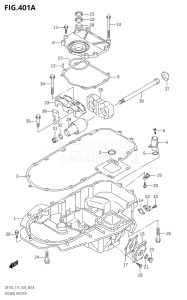 15001Z-880001 (2008) 150hp E03-USA (DF150ZK8) DF150Z drawing ENGINE HOLDER