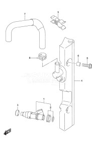 DF 50A drawing Fuel Injector