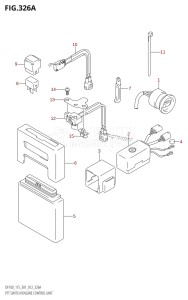 DF115Z From 11502Z-210001 (E01 E40)  2012 drawing PTT SWITCH /​ ENGINE CONTROL UNIT (DF100T:E01)