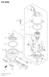 DF115T From 11502F-210001 (E03)  2012 drawing PTT MOTOR