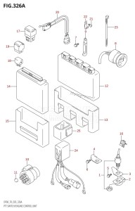 DF60 From 06001F-880001 (E03)  2008 drawing PTT SWITCH /​ ENGINE CONTROL UNIT