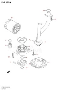 DF90 From 09001F-371001 (E03)  2003 drawing OIL PUMP