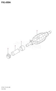 DF175Z From 17501Z-880001 (E03)  2008 drawing FUEL HOSE