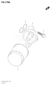 15002F-040001 (2020) 150hp E40-Costa Rica (DF150WT  DF150WT) DF150 drawing OIL FILTER