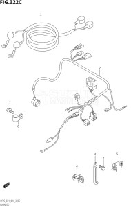 02503F-410001 (2014) 25hp E01-Gen. Export 1 (DF25  DF25A  DF25AT  DF25ATH  DF25Q  DF25R) DF25 drawing HARNESS (DF25Q:E01)