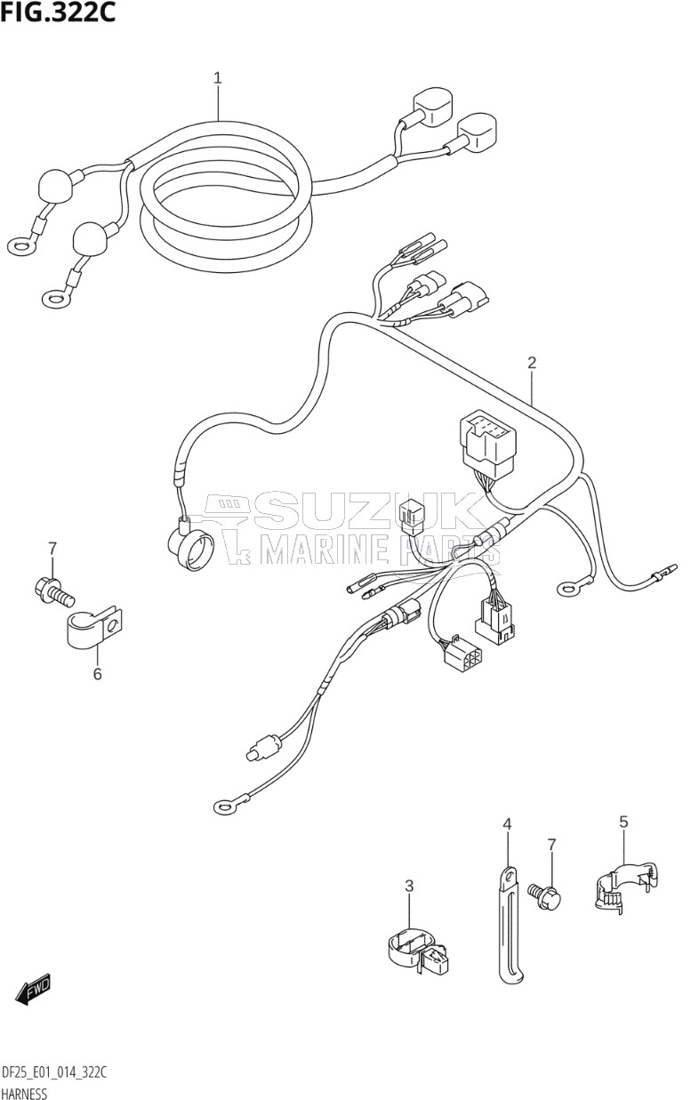 HARNESS (DF25Q:E01)