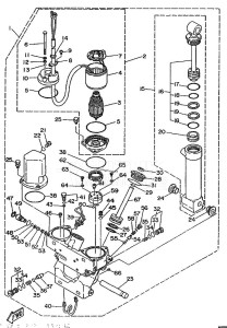 200B drawing POWER-TILT-ASSEMBLY