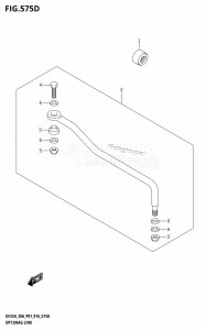 DF25A From 02504F-610001 (P01)  2016 drawing OPT:DRAG LINK (DF30ATH:P01)