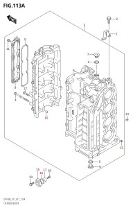 DF115AZ From 11503Z-710001 (E11 E40)  2017 drawing CYLINDER BLOCK