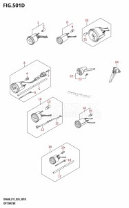 DF40AQH From 04003F-440001 (E01 - E11 - E34)  2024 drawing OPT:METER (DF40AQH,DF40ATH,DF50ATH,DF60AQH,DF60ATH,DF60AVTH)