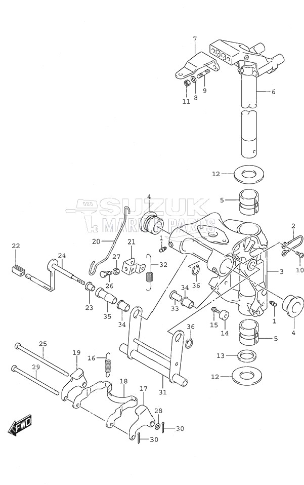 Swivel Bracket Remote Control