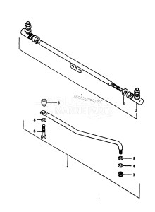 DT40 From 4002-503456 ()  1985 drawing OPTIONAL:TIE ROD & DRAG LINK