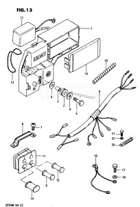 DT55 From 05502-601167-602146 ()  1986 drawing ELECTRICAL (1)