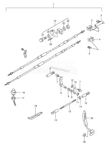 DT8 From 0801-251001 ()  2002 drawing OPTIONAL : REMOTE CONTROL PARTS