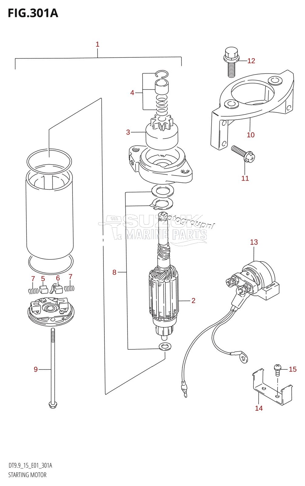 STARTING MOTOR