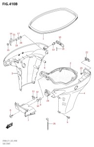 06003F-240001 (2022) 60hp E11 E40-Gen. Export 1-and 2 (DF60AVT  DF60AVT  DF60AVTH  DF60AVTH) DF60A drawing SIDE COVER (DF50AVT,DF50AVTH,DF60AVT,DF60AVTH)