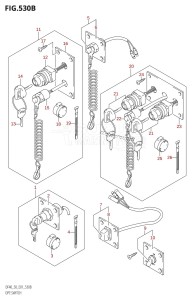 DF50 From 05001F-421001 (E01 E40)  2004 drawing OPT:SWITCH (K5,K6,K7,K8,K9,K10)