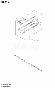 DF20A From 02002F-610001 (P01)  2016 drawing OPT:REMOCON CABLE (DF20AR:P01)