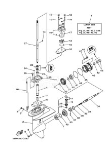 FT9-9DEL drawing LOWER-CASING-x-DRIVE-1