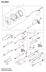 DF30A From 03003F-710001 (P01 P40)  2017 drawing OPT:MULTI FUNCTION GAUGE (DF30AT:P01)