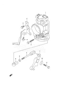 DF 40A drawing Throttle Body